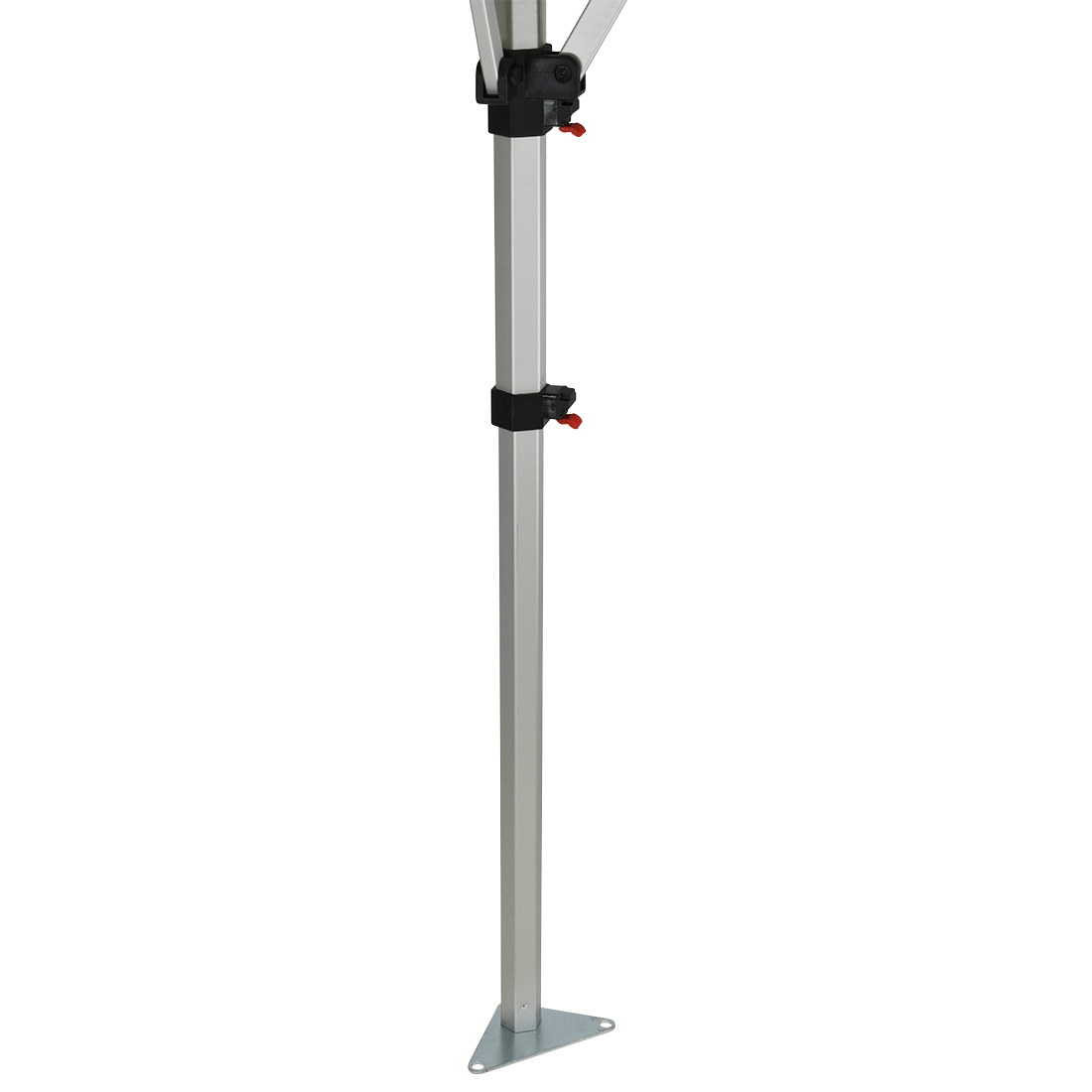 Aluminum canopy leg detail